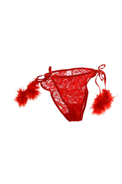 Magic Form 450 Normal Bel Dantel Kırmızı Kadın Bikini Külot