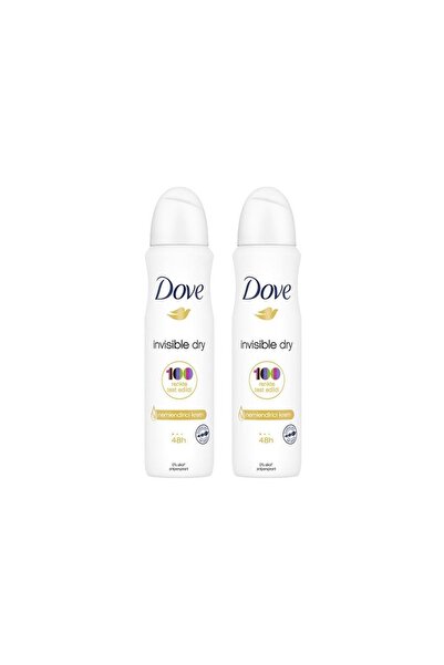 Dove Invisible Dry Kadın Sprey Deodorant 150 Ml X 2