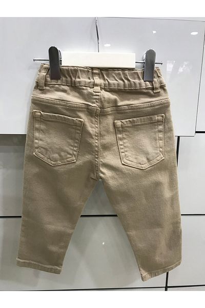 Çikoby Baby Boy Elastic Waist Buttoned Chino Pants