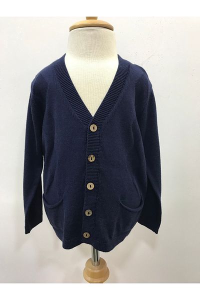 Çikoby Baby Boy V-Neck Sweater Cardigan