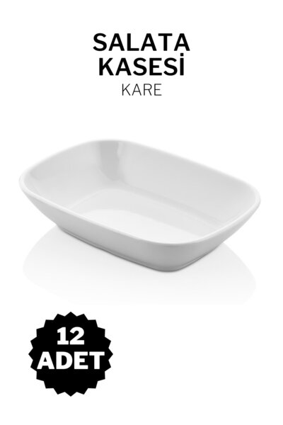 ÖzSa Home 12 Adet Kırılmaz Salata Kasesi Otel Kafe Lokanta Restoran Ev Için Melamin Kahvaltılık Kase Freya