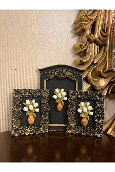 busraconcept Çerçeve Tablo 3 Lü Set