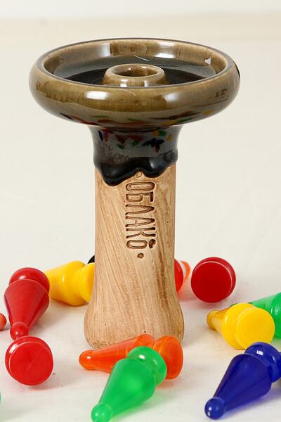 Genel Markalar Premium Rus Yapımı Nargile Lülesi Siyah Beyaz