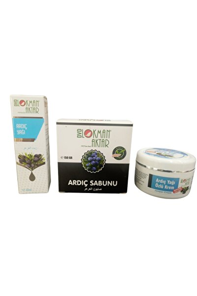 DVD Lokman Aktar Ardıç Yağı-ardıç Sabunu-ardıç Kremi 3'lü Set