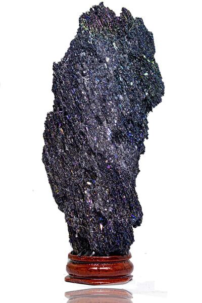 Tesbih Atölyesi Sertifikalı Mucize Taş Fuksit Taşı Doğal Taş Parça