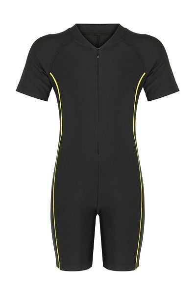Remsa Mayo Overalls Short Sleeve Shorts Kids Baby Swimming Swimsuit 5155 Black