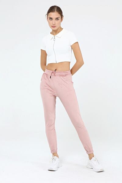Ozy Fashion Kadife Jogger Eşofman Altı