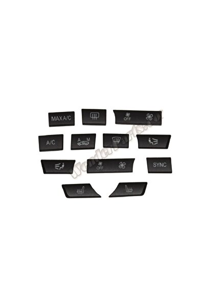 NS Nilser Auto Parts Klima Tuş Takımı F10 F07 F01 X5 X6 F16 12 Adet 2013-2018