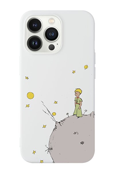 shoptocase Iphone 13 Pro Max Uyumlu Küçük Prens-3 Tasarımlı Lansman Telefon K...