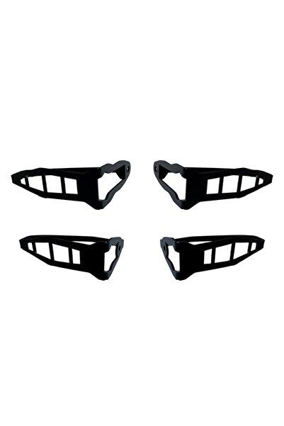 GP KOMPOZİT Yamaha MT-09 2021-2023 Uyumlu Radyatör Koruma Siyah