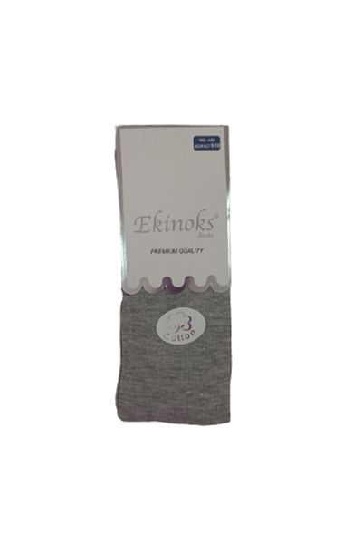 Ekinoks Girl's Scented Combed Cotton Plain Pantyhose Age 9-14