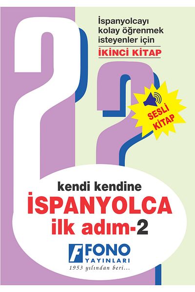 Fono Yayınları Self-Taught Spanish First Step 2 (With Voice)