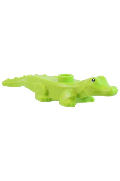 LEGO Original Accessory Moc Custom Animal Animal Alligator Crocodile Baby Baby Pistachio Green Crocodile