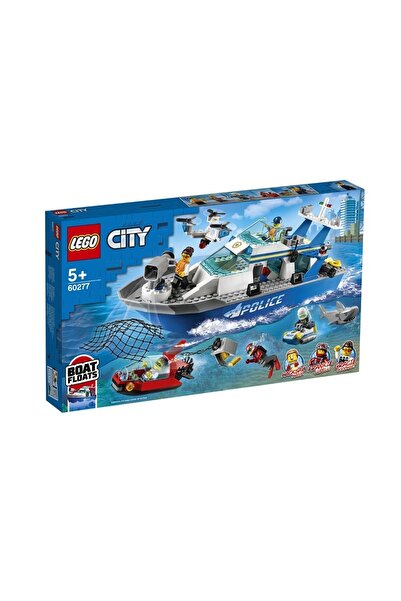 LEGO City Polis Devriye Botu 60277 Yapım Seti; Çocuklar için Harika bir Polis...