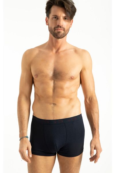 by İGP Ανδρικά σλιπ μπόξερ Navy Blue Soft Bamboo