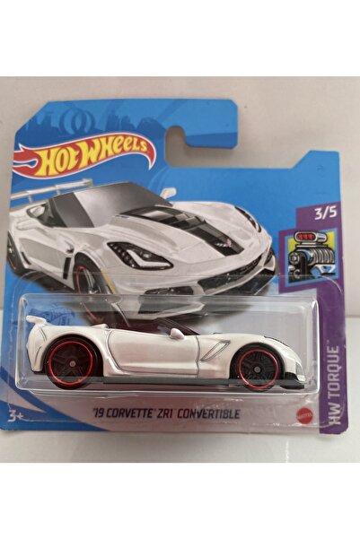 HOT WHEELS ‘19 Corvette Zr1 Convertıble (beyaz)