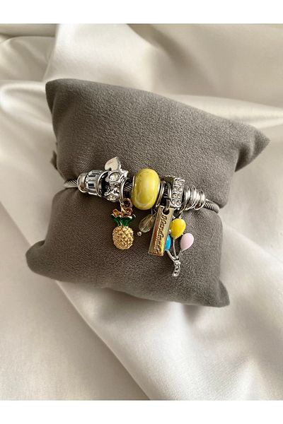 bee Steel Bracelet Charm Bracelet