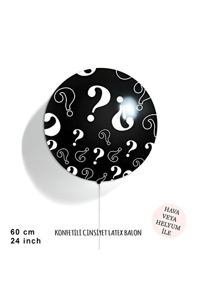 DÜVENCİ TİCARET 24 Inch Gender Balloon Girl 60 Cm