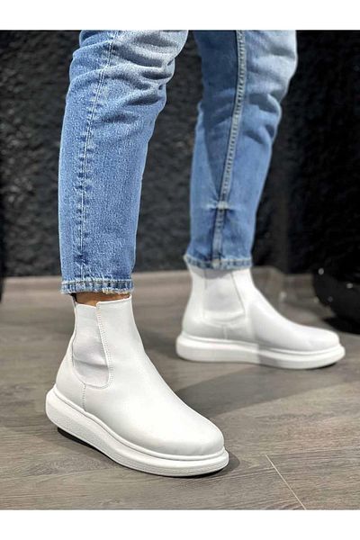 Knack High Sole Shoes 111 White