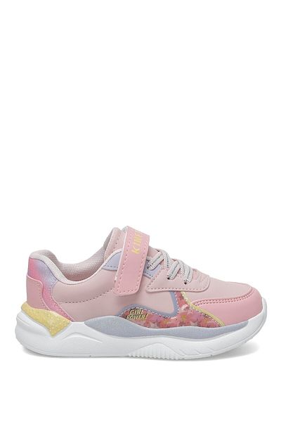 Kinetix Parper 2pr Pink / Black / White Girls and Boys Sports Shoes ORTHOPEDIC