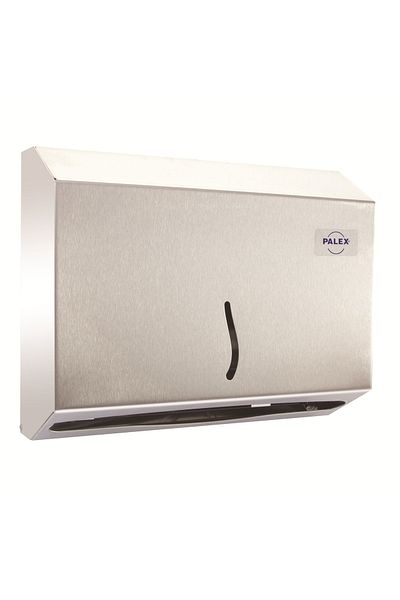 Palex (un-ev) Chrome Z Fold Paper Towel Holder (towel Dispenser) 200 Paper Capacity 430 Quality.3802-1