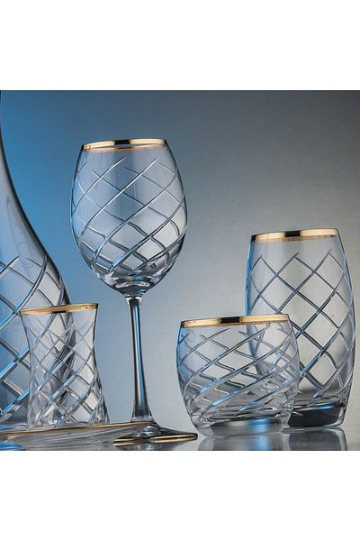KCD Armonı Platinum 61 Piece Water Set with Bottles Dowry Set