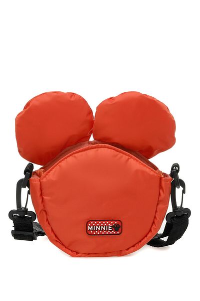 MINNIE Puffy Cprz 2fx Pomegranate Flower Girl's Crossbody Bag