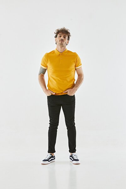 Jepublic Erkek Sarı Tişört ( Model Kodu : J222131200 )