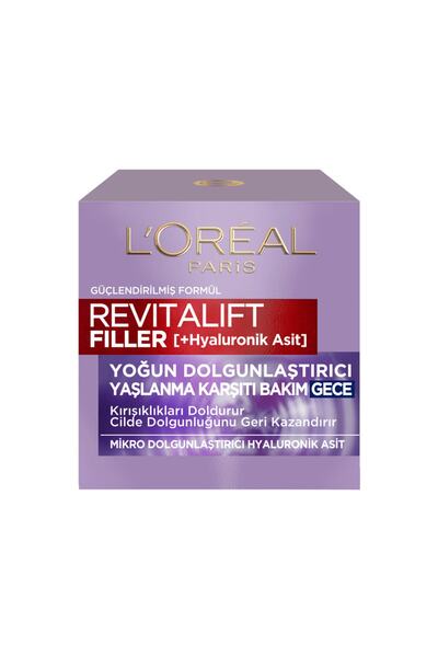 L'Oreal Paris Revitalift Filler Gece Kremi 50 Ml