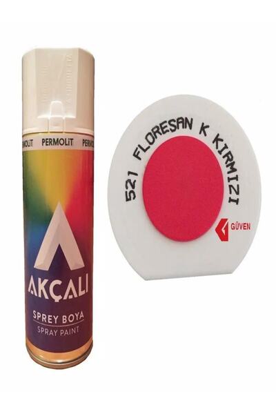 Akçalı Sprey 521 Florasan K.kırmızısı