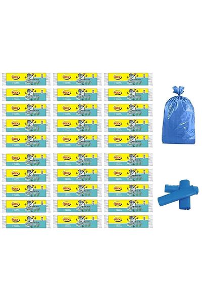 Ögem King Size Garbage Bag 75x90 Cm 70 Lt 10 Pieces Roll 30 Packs