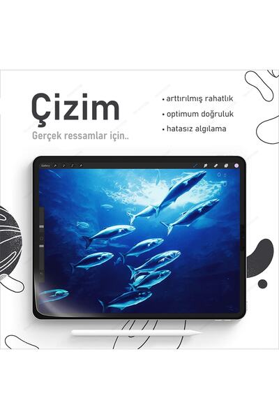 TEKNETSTORE واقي شاشة Apple Ipad Pro 11 بوصة M2 Chip 2022 يشبه الورق، ملمس ورقي، زجاج غير قابل للكسر