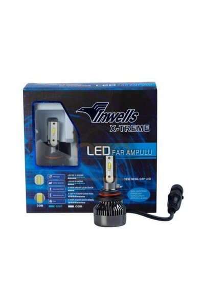 Inwells Ars X-treme Csp Led Xenon 9012(hır2) Çipli 9000 Lümen 6000k Beyaz Uyumlu