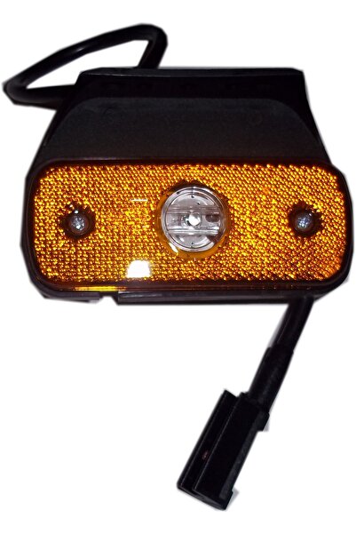 Saba Tek Ledli Dorse Yan Pozisyon Lambası 500 Mm Iğneli Tesisat Uyumlu