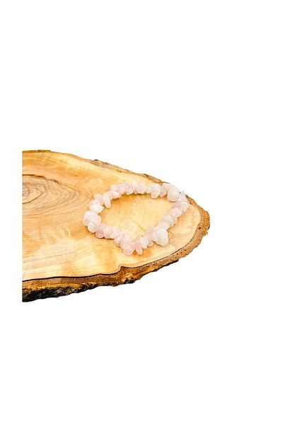 PEDRAS Natural Stone Kırıktaş Pink Quartz Bracelet