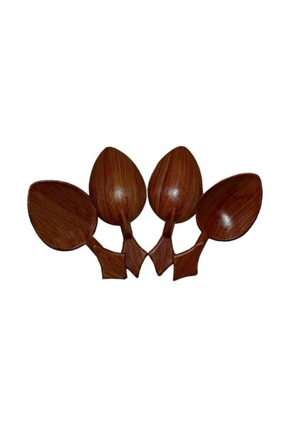 Genel Markalar Kısa Oyun Kaşığı 4'lü Set – Magnet, Hediyelik, Süs Aksesuarı