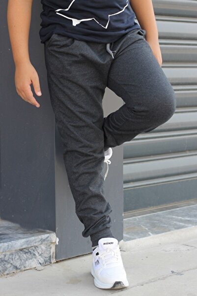 Çiggo Kids Boy's Plain Pocket Jogger Sweatpants