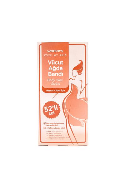 Watsons Waxing Tape for Sensitive Skin Mixed Package 52 Pieces