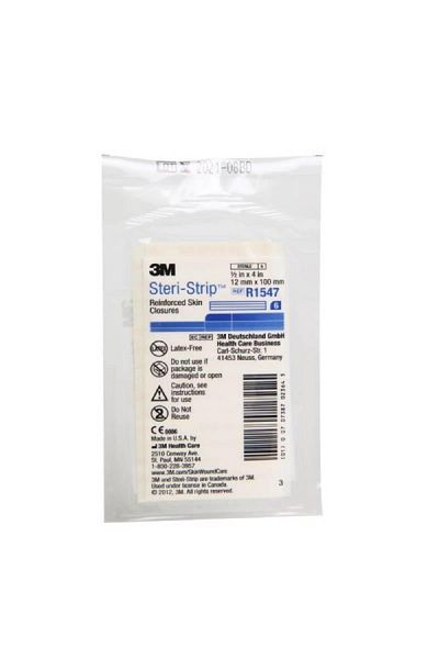 3M شريط معقم 12x100 ملم أزرق - المرجع: R1547 - 50 قطعة