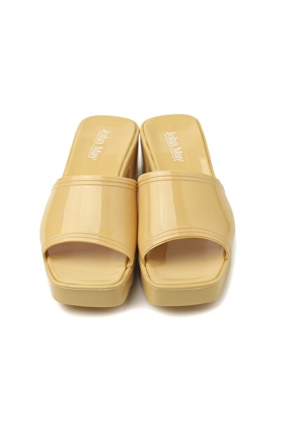 John May Kadın Terlik Pf-1001 Turuncu