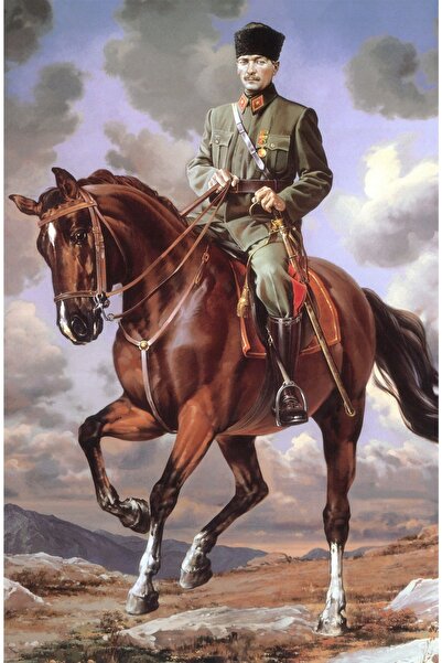 Atatürk Posteri Model10 150x225cm