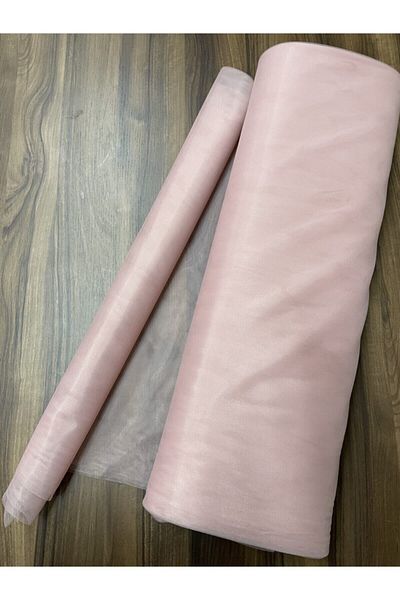YENİ HEDİYELİK DÜNYAM Υφάσματος Tulle (Μαλακό) Ροδακινί Σκόνη