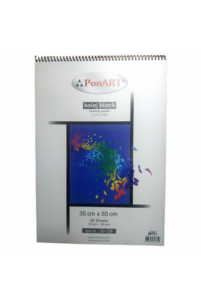Ponart College Drawing Book 35x50 20 128 28 Sheets