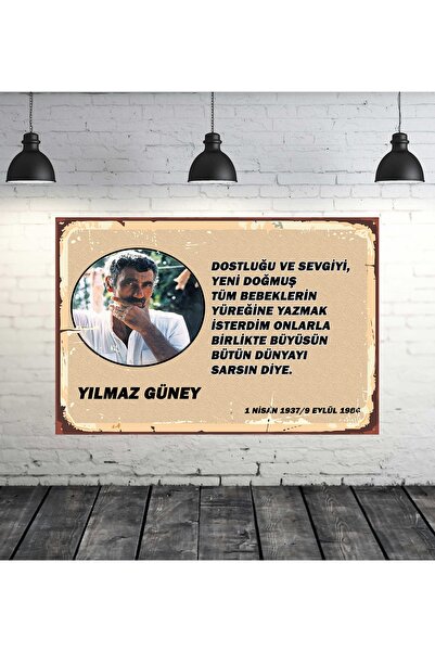 Yılmaz Southern Quotes 20x30 Cm Retro Wooden Painting