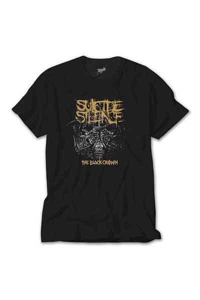 Z zepplin Тениска Suicide Silence The Black Crown Black