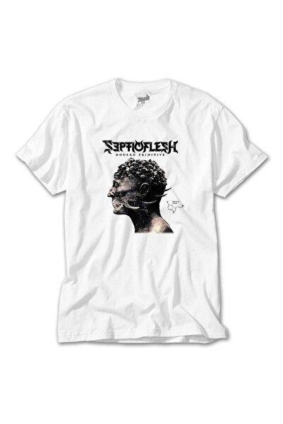 Z zepplin Tricou Septicflesh Modern Primitive White