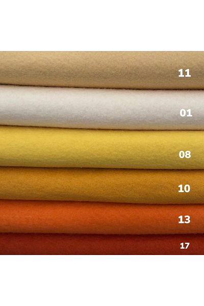 Yumuşakkeçe Thin Soft Felt 100*50 Cm 6 Different Colors