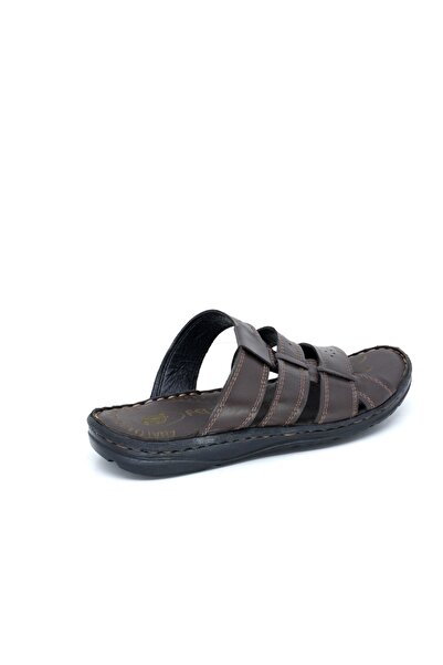 TRENDYSHOES Trendyshose 1030 Анатомічні шкіряні чоловічі повсякденні капці