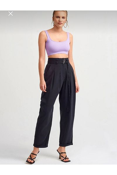 Dilvin Crop Top cu bretele