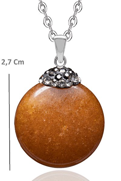 Tesbih Atölyesi Zircon Stone Certified Sun Necklace